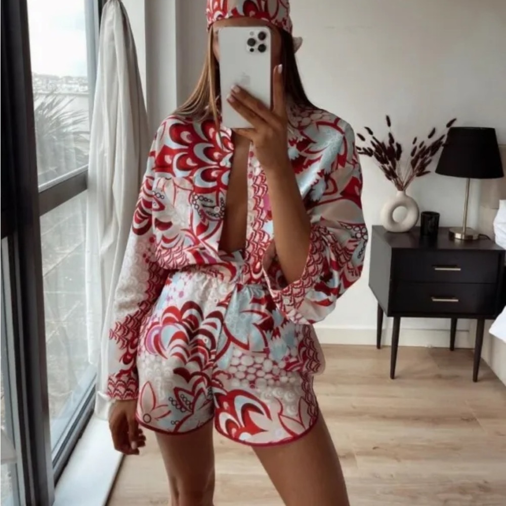 Zara 3 piece Satin Set